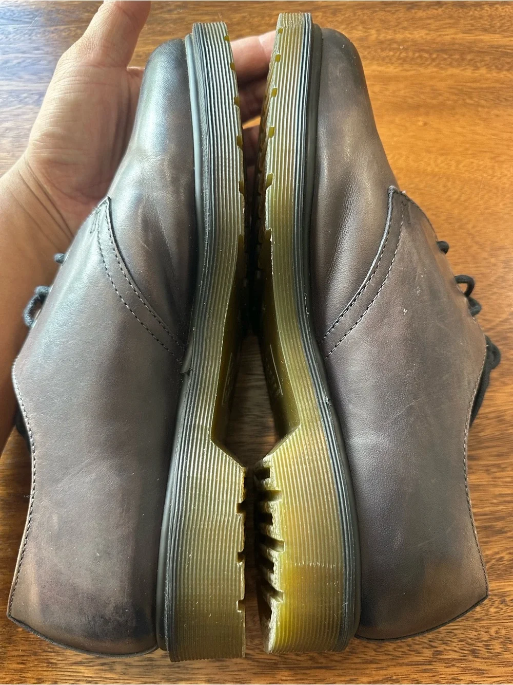Dr. Martens 1461 Brown Antique Temperley Matte Leather Shoes Men’s Sz US10 EU43